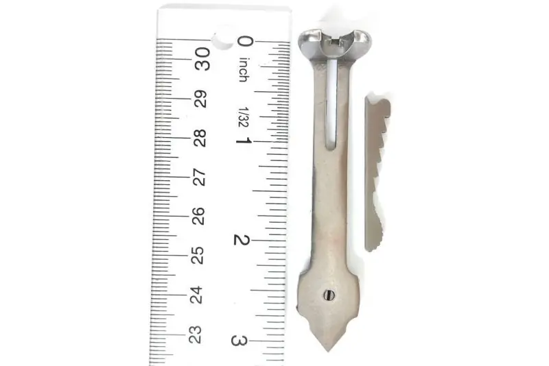 1858/1866/1873/1876/1894/Highwall/Lowwall Rifle Rear Buckhorn Sight Assembly White (Includes 55,61,119)