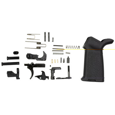 Aero Precision M5 Lower Parts Kit | For AR10 | Magpul MOE Grip in Black | APRH100972