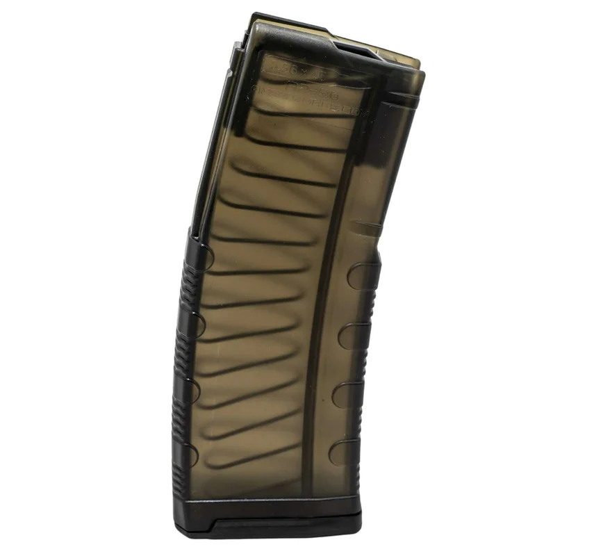 Amend2 AR-15/M4/M16 5.56x45mm NATO/.223 Remington Mod-C Translucent Olive Drab Green 30-Round Magazine – 556MODCODG30