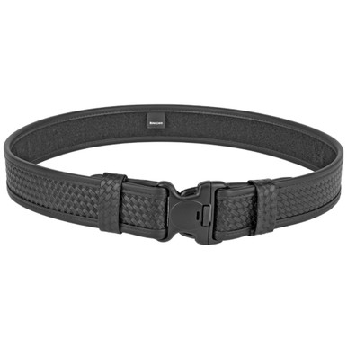 Bianchi Model 7950 Duty Belt | 2.25" | Size 40-46" Large | Basket Weave Duraskin | Black Finish | 22127