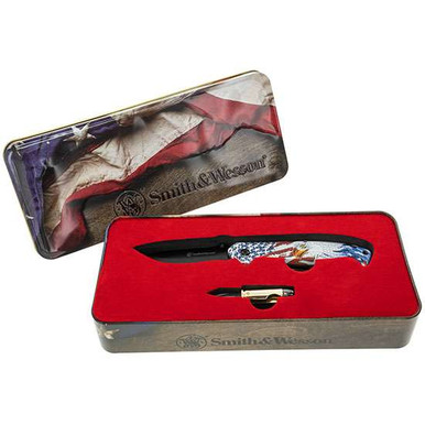 BTI SMITH & WESSON AMERICAN EAGLE BULLET KNIFE COMBO