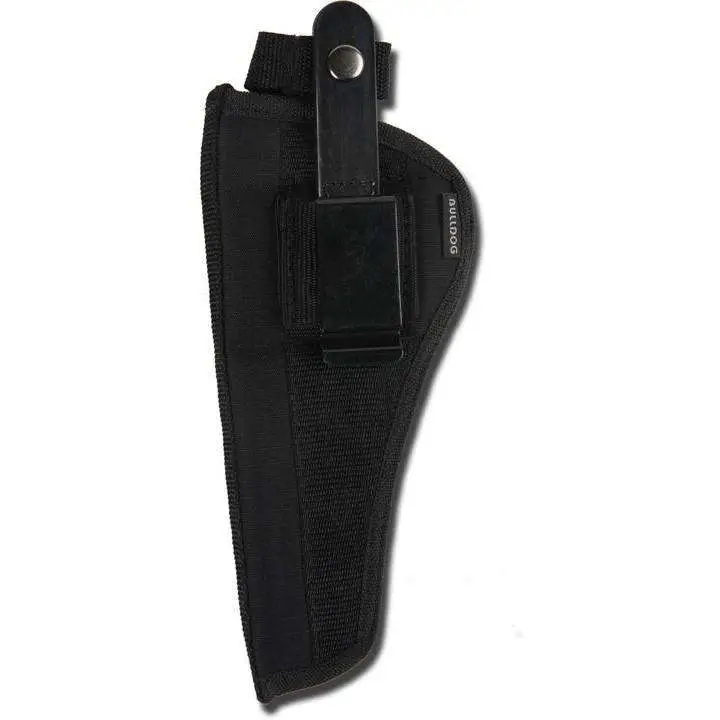 Bulldog FSN12 ExtremeBlack Nylon OWB 3-4" Med Frame Revolver, Most Ambidextrous Hand