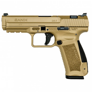 Canik TP9SA 9mm Luger 4.5 inch 18 Round Flat Dark Earth