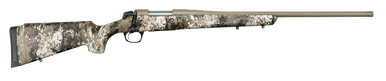 CVA CR6973 CascadeFull Size 308 Win 3+1, 22" Sniper Gray Cerakote Steel Threaded Barrel, Sniper Gray Cerakote Steel Receiver, Exclusive Realtree Rockslide Fixed w/SoftTouch Stock,