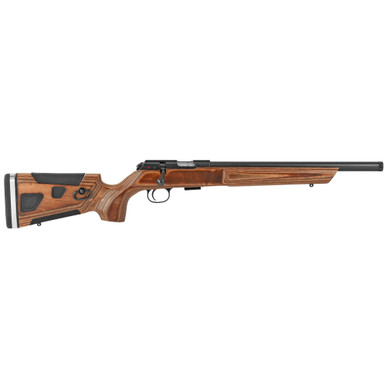 CZ-USA 02365 CZ 457 At-One Varmint SR Full Size 22 LR 5+1 16.50" Black Nitride Heavy Barrel Black Nitride Steel Receiver Wood Fixed Boyd's w/Adjustable Comb Stock