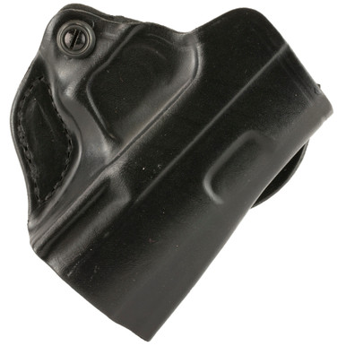DeSantis Gunhide Mini Scabbard Belt Holster | Fits Walther CCP | Right Hand | Leather Material | Black Finish | 019BA2AZ0