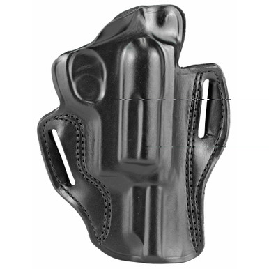DeSantis Gunhide Speed Scabbard Belt Holster | Fits Taurus Judge 3" Barrel | Right Hand | Black Leather | 002BAP5Z0