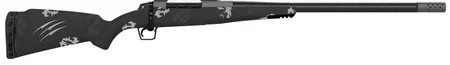 Fierce Firearms ROG300WIN22GP Carbon Rogue 300 Win Mag 3+1 22″ Carbon Fiber Barrel, Glacier Cerakote Steel Rec, Phantom Camo Rogue Stock