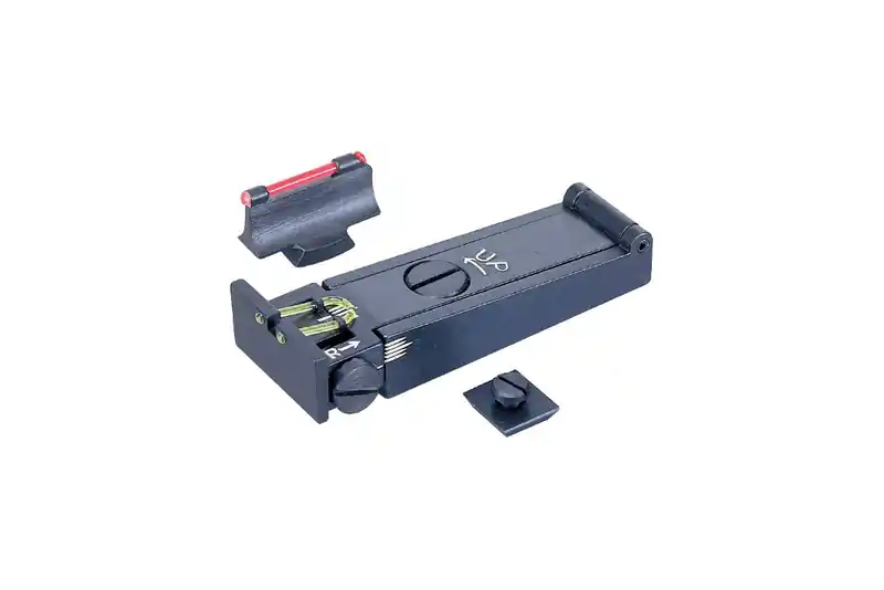 Front & Rear Fiber Optic Sight Set For Cartridge Rifles