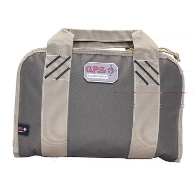 GPS Pistol Case | Green/Tan | Soft | Up To 4 Pistols | GPS-1310PCRK