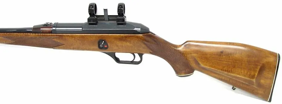 Heckler & Koch 770 .308 Win caliber rifle. Scarce sporter model in very good plus condition with factory quick detach scope moun (r4335)