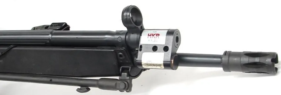 Heckler & Koch 91 .308 Win caliber rifle. Excellent condition battle rifle with bi-pod, factory installed laser and carry handle (r5487)