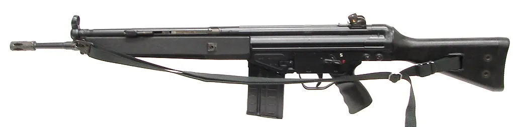 Heckler & Koch 91 .308 Win caliber rifle. Original pre-ban model in excellent condition. (r7186)