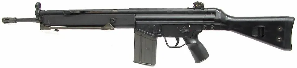 Heckler & Koch 91 .308 Win caliber rifle. Original Pre-ban model. In very good condition. (R13411)