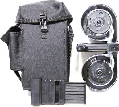 Iver Johnson AR15 Magazine 100 Round Capacity Polymer Compatible with .223 5.56