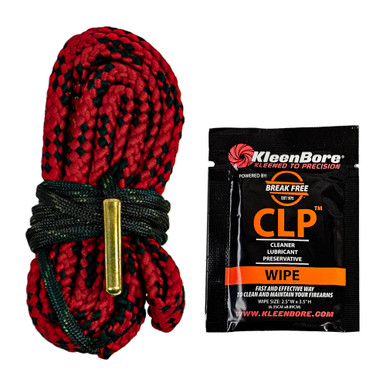 Kleen-Bore Kwik Kleen | Pull Through Bore Rope Cleaner w/Breakree | Fits 30 Cal/7.62MM/.308 Winchester/300 Blackout | RC-30