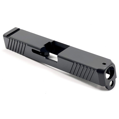 LBE Unlimited Slide | For Glock 19 | 9mm | Anodized Finish | Black | GLK19SLD