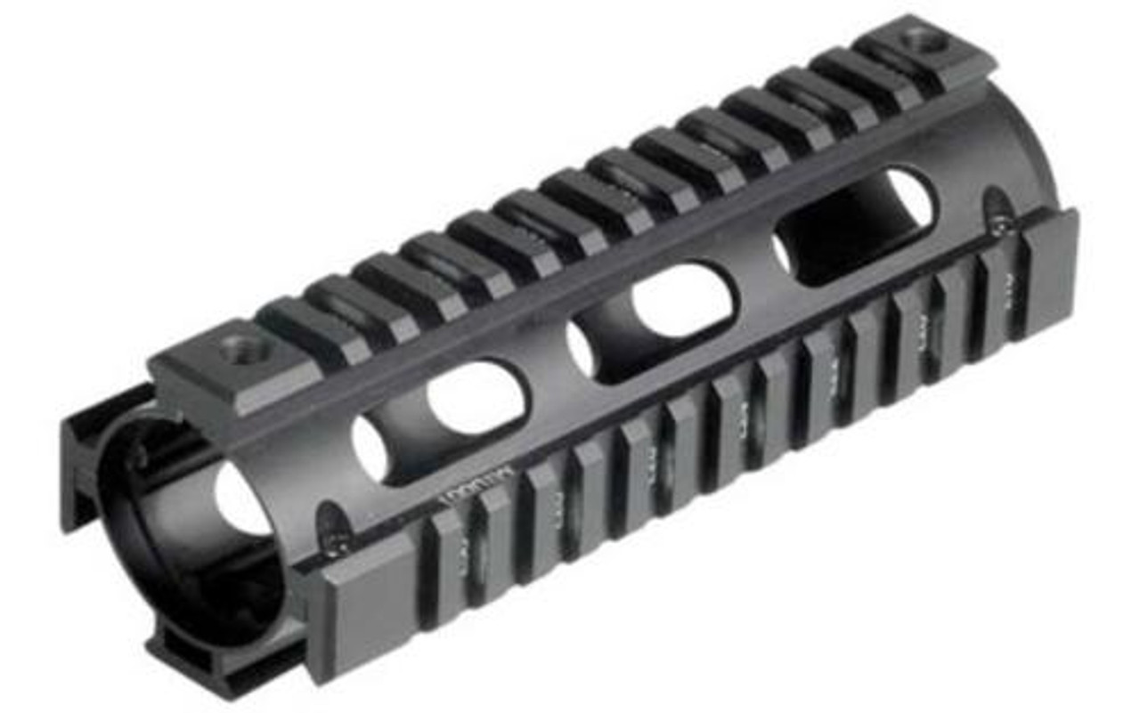Leapers, Inc. – UTG Model 4/15 Quad Rail, Fits AR Rifles, Carbine Length, Black