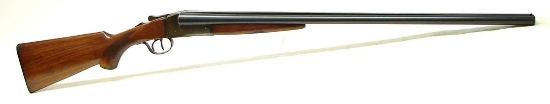 LeFever Side by Side 20 gauge shotgun. Barrel length 27″ with excellent bores. Chokes are 12 thousand and 25 thousand. (Tight im (S5595)