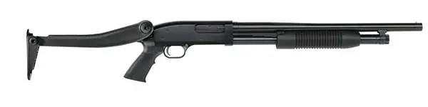 Maverick Arms 88 Security Blued 12 Gauge 18.50" 3" 5+1 ATI Shotforce Top Folding Stock