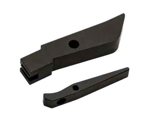 Mdt Sporting Goods Inc 104737BLK Latch and Spacer Kit Extended Mag Fits CZ 452/455/457 Black