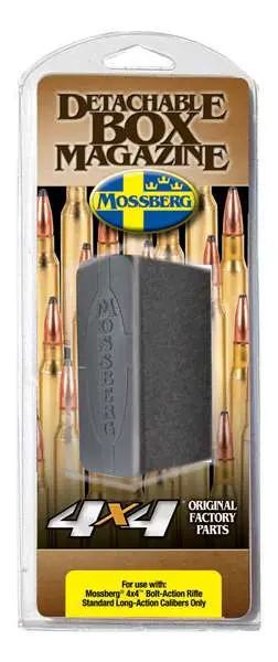 Mossberg 95033 Mossberg25-06 Rem;270 Win;30-06 Springfield Mossberg 4x4, Patriot 4rd Black Detachable