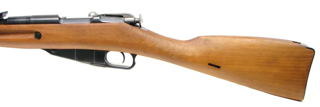 Polish Type 44 7.62x54R caliber rifle. Polish made copy of the Russian model 44 rifle. Made in 1953. Matching serial numbers. Ex (R13764)