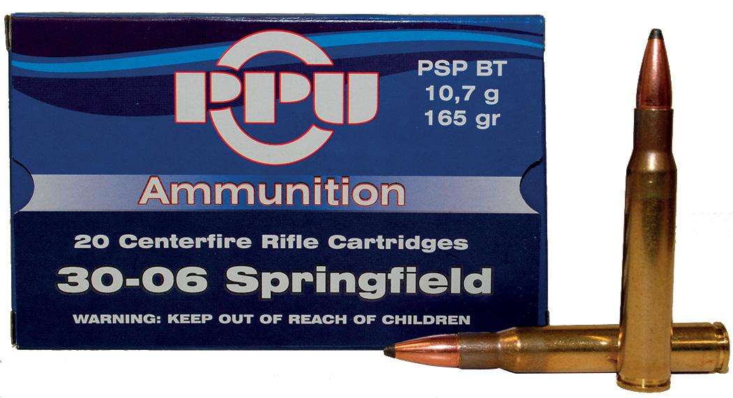Prvi Partizan Standard Rifle Brass .30-06 Springfield 165 Grain PSP 20 Round Box - PP30062