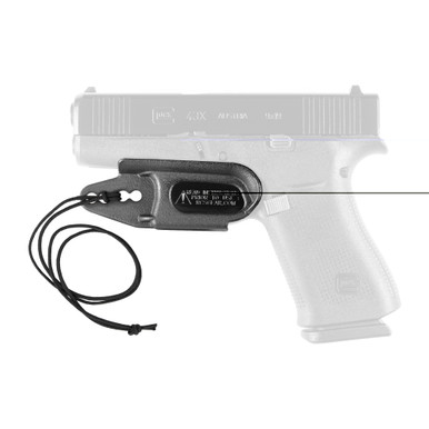 Raven Concealment Systems Vanguard | Inside the Waistband | Fits Glock 42/43/43x/43xMOS/48/48X/48XMOS | Polymer | Black | Ambidextrous | Lanyard | VG2G42-43BKLAN