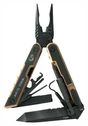 Real Avid/Revo AVAR15T AR15 Multi-Purpose Tool 3.25" 440C Stainless Tanto Black G10 Black