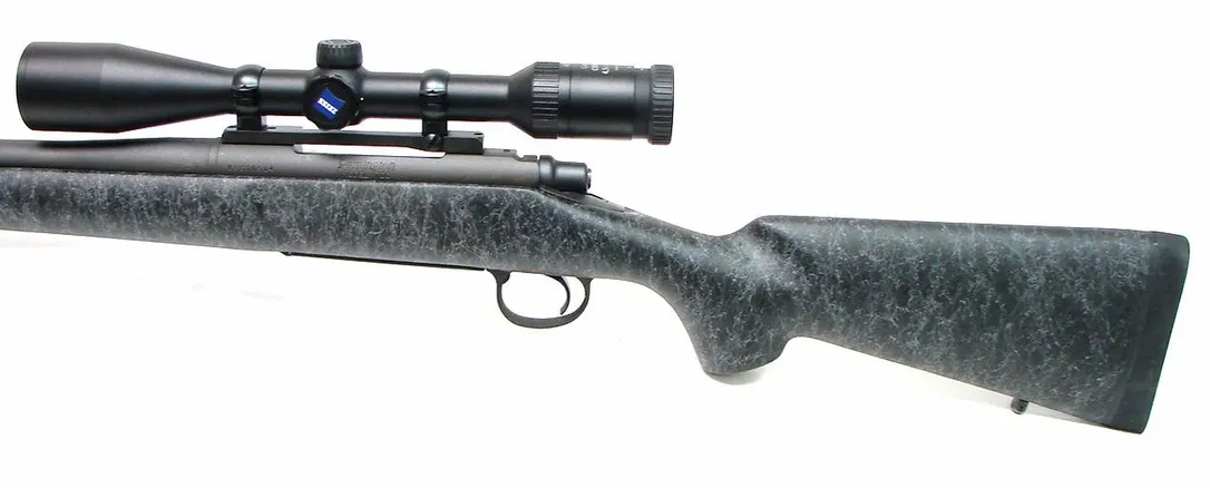 Remington 700 .270 Win caliber rifle. Heavy Barrel Sendero model with synthetic stock and Zeiss Conquest 4.5 X 14 scope. A great (R13331)