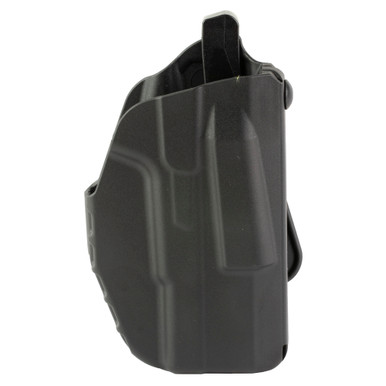 Safariland 7371 7TS | ALS | Automatic Locking System | Outside the Waistband Paddle/Belt Loop Holster | For Glock 48 | Plain Finish | Black | Right Hand | 7371V2-896-411