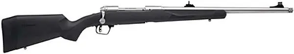 Savage 110 Brush Hunter .375 Ruger 20" 3+1rd Bolt-Action Rifle, Matte Black/Matte Stainless - 57044