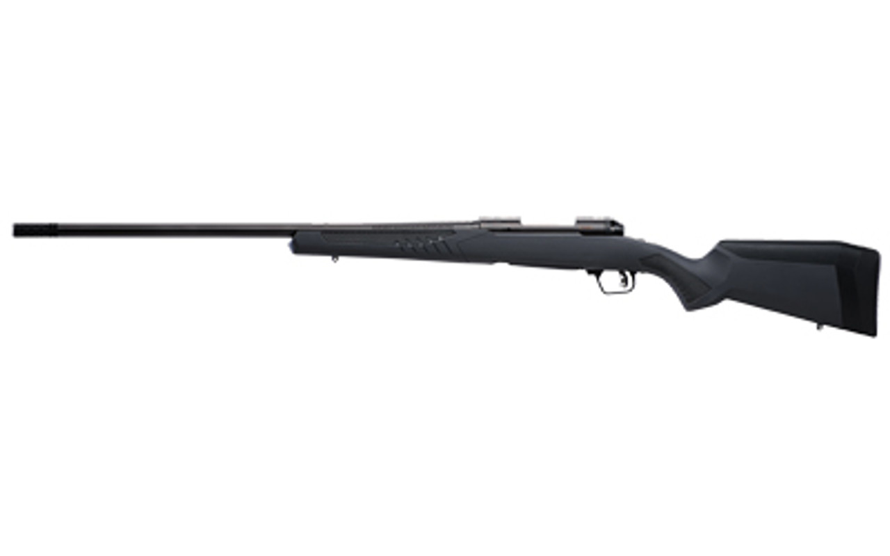 Savage 110 Long Range Hunter 300 PRC 5+1 26″ Matte Gray Fixed AccuStock w/AccuFit Stock Matte Black Right Hand