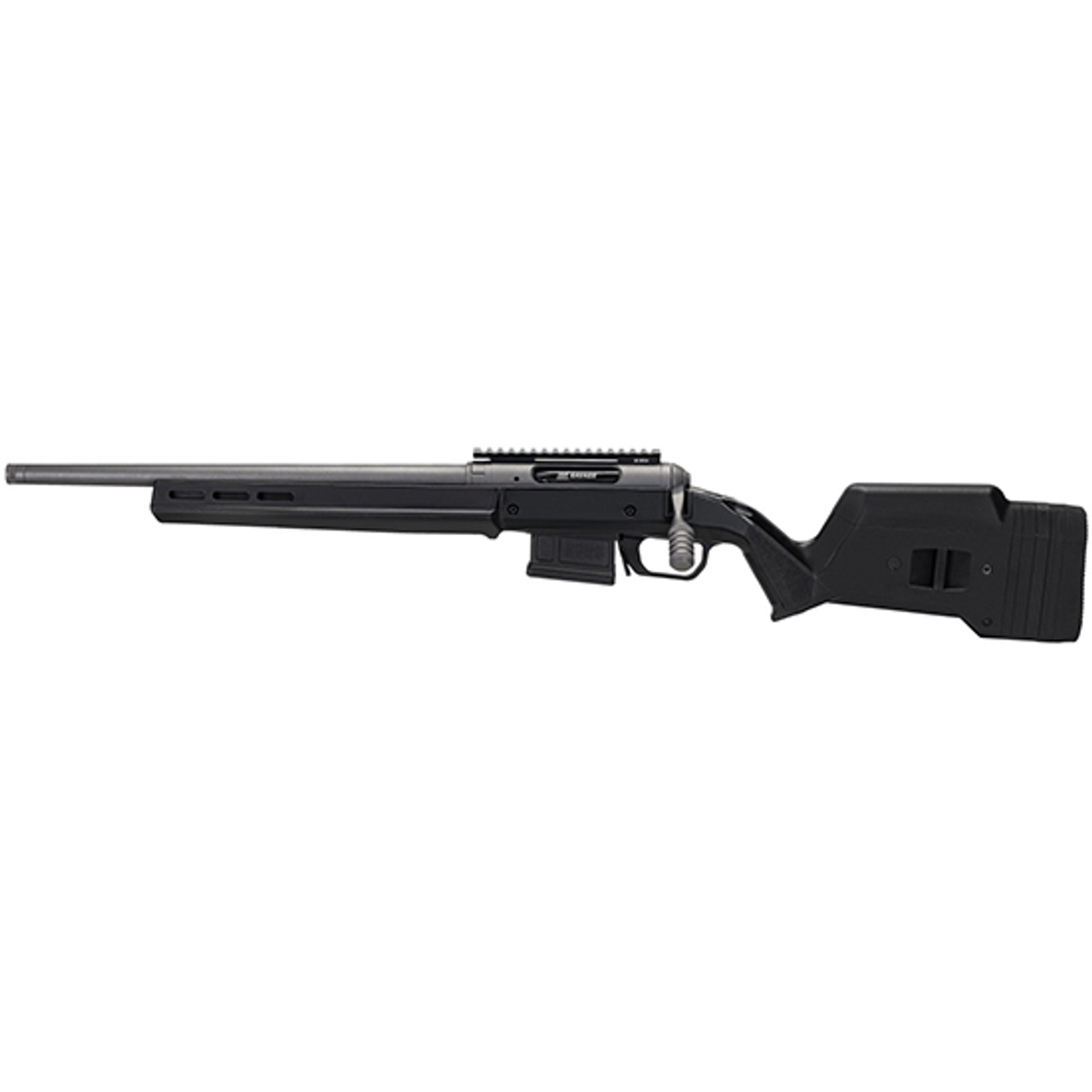Savage 110 Magpul Hunter 6.5 Creedmoor, 18″ Barrel, Tungsten Gray Cerakote Metal Finish & Black Adjustable Magpul Hunter Stock, Left Hand, 5rd