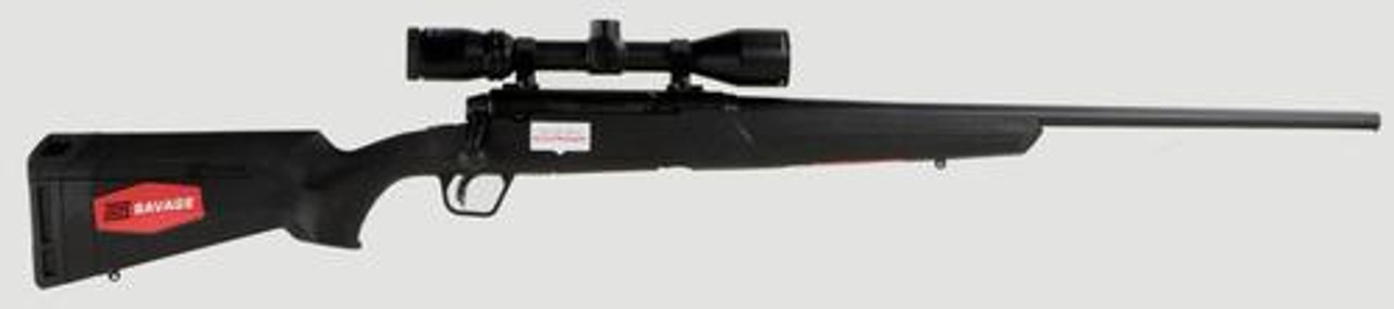 Savage Axis II XP 6.5mm Creedmoor 22 Inch Barrel Matte Black Banner 3-9x40mm Riflescope Black Synthetic Stock 4 Round