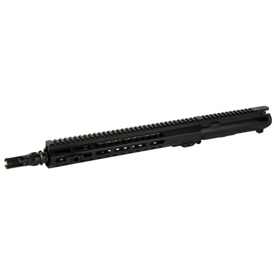 Sons of Liberty Gun Works EXO3 Complete Upper | 223 Remington/556NATO | 13.7" Pinned (16" OAL) Combat Barrel | QPQ Finish | Black | 13" EXO3 M-LOK Handguard | A2 Flash Hider | EXO3UPPER-13.7-556