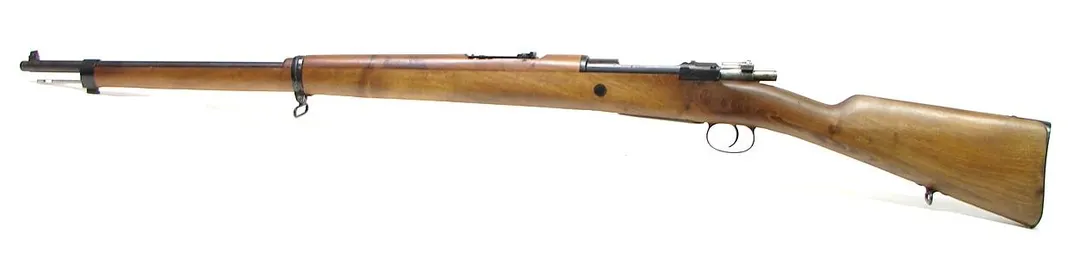 Spanish 1893 7 X 57 MM Mauser caliber rifle. Originally produced at the Spanish Oviedo Arsenal in 1901. Matching serial numbers. (R12636)