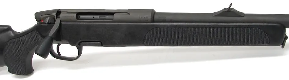 Steyr SSG P2 .308 Win caliber tactical rifle with 26 barrel and rifle sights. This rifle has features such as modified bolt han (r5921)