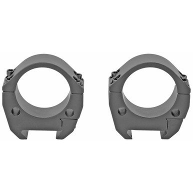 Talley Manufacturing Modern Sporting Rings | Fits Picatinny Rail System | 30mm Low | Black | Alloy | TMS30L