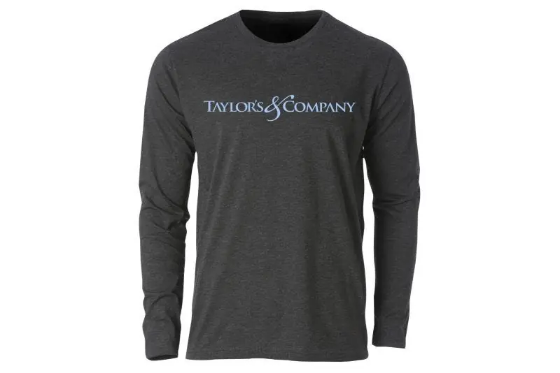 Taylor‘s Long Sleeve Shirt Triblend Vintage Black Small – Clearance