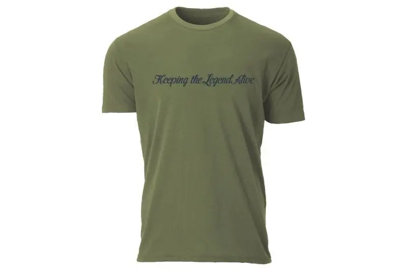 Taylor‘s T Shirt Ouray Sueded Military Green Small – Clearance