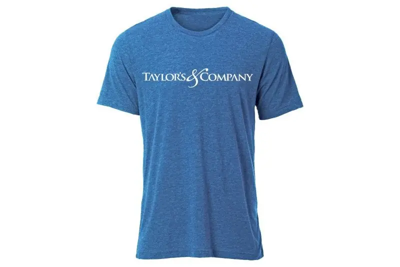 Taylor‘s T Shirt Triblend Vintage Royal Small – Clearance