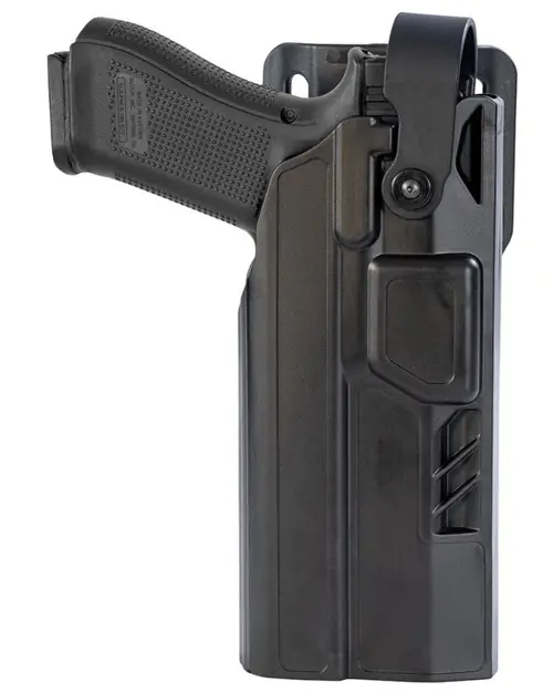 TELR X4000 Light Bearing Holster w/ Duty Belt – Weave Finish UPC 768574266276